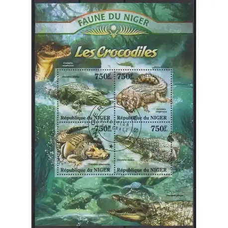 Niger - 2013 - No 1716/1719 - Reptiles - Oblitérés Bon Plan