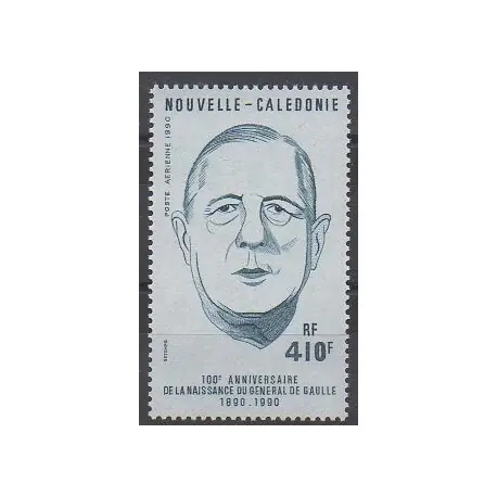 Nouvelle-Calédonie - Poste aérienne - 1990 - No PA274 - De Gaulle Offre Du Jour