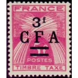 Timbre de collection Reunion - Taxe 40 Offre Limitée