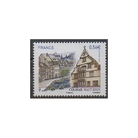 Nouveauté France - Poste - 2010 - No 4443 - Sites