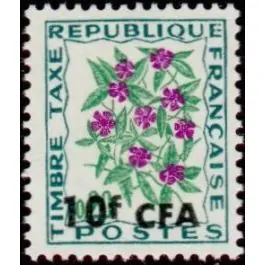 Livraison Express Timbre de collection Reunion - Taxe 54