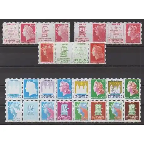 Bon Marché France - Poste - 2010 - No 4459/4472 - Philatélie