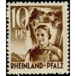 Timbre de collection Rheinland-Pfalz - 18 Offre Exclusive