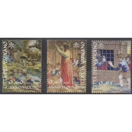 Meilleur Prix Vatican - 2008 - No 1472/1474 - Religion