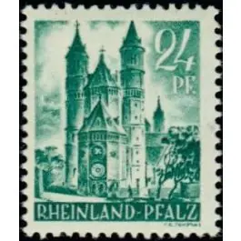 Timbre de collection Rheinland-Pfalz - 21 Remise