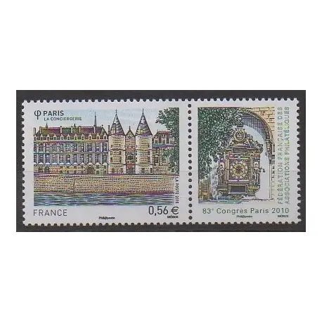 Achat Immédiat France - Poste - 2010 - No 4494 - Monuments