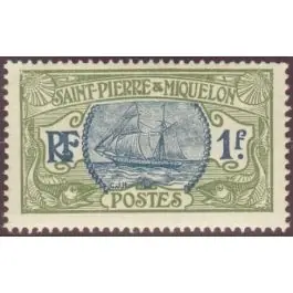 Timbre de collection Saint-Pierre et Miquelon - 0091 Meilleure Vente