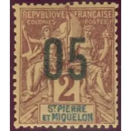 Tendance Timbre de collection Saint-Pierre et Miquelon - 0094