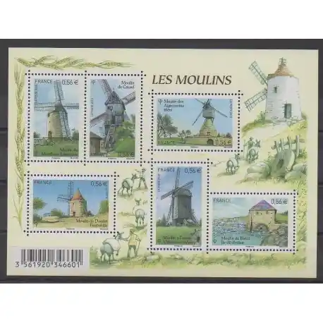 France - Poste - 2010 - No 4485/4490 Artisanat