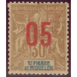 Remise Timbre de collection Saint-Pierre et Miquelon - 0099
