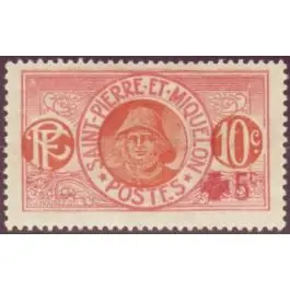 Prix Cassé Timbre de collection Saint-Pierre et Miquelon - 0105