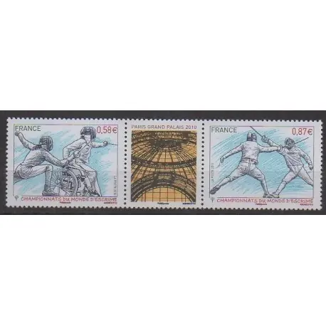 Acheter Direct France - Poste - 2010 - No 4510/4511 - Sports divers