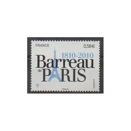 France - Poste - 2010 - No 4512 Retour Gratuit