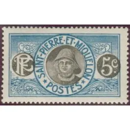 En Vogue Timbre de collection Saint-Pierre et Miquelon - 0107