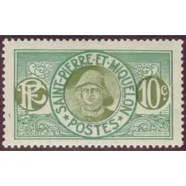 Réduction Timbre de collection Saint-Pierre et Miquelon - 0108