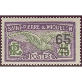 Produit De Marque Timbre de collection Saint-Pierre et Miquelon - 0121