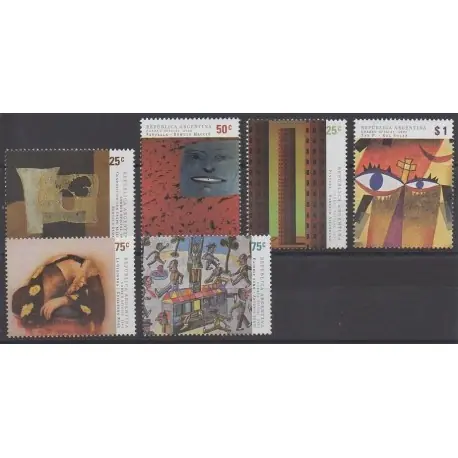 Promotion Argentine - 2003 - No 2371/2376 - Peinture