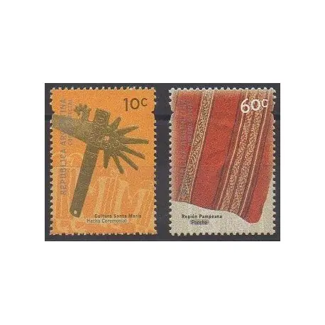 Argentine - 2001 - No 2269/2270 - Art Seulement Aujourd’hui