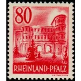 Timbre de collection Rheinland-Pfalz - 37 Populaire