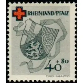 Timbre de collection Rheinland-Pfalz - 44 Meilleure Vente