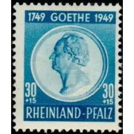 Timbre de collection Rheinland-Pfalz - 47 Nouvel Arrivage