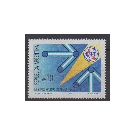 Argentine - 1989 - No 1665 - Télécommunications Achat Immédiat