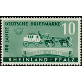 Timbre de collection Rheinland-Pfalz - 48 Exclusif
