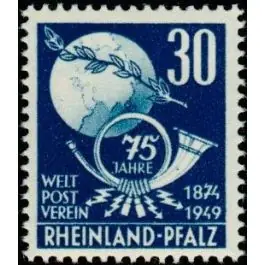 Timbre de collection Rheinland-Pfalz - 51 Gros Lot