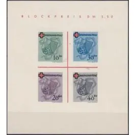 Livraison Express Timbre de collection Rheinland-Pfalz - Bloc Feuillet 1