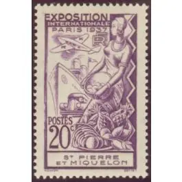 Haute Qualité Timbre de collection Saint-Pierre et Miquelon - 0160