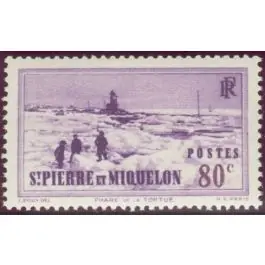 Timbre de collection Saint-Pierre et Miquelon - 0180 Fait Main