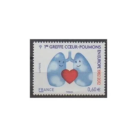 Prix Réduit France - Poste - 2012 - No 4674 - Santé ou Croix-Rouge