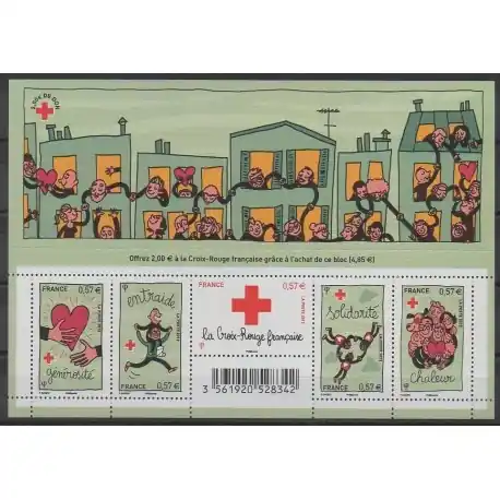 France - Poste - 2012 - No 4699/4703 Meilleure Vente