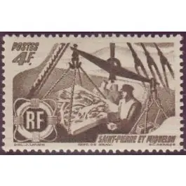 Timbre de collection Saint-Pierre et Miquelon - 0337 Remise