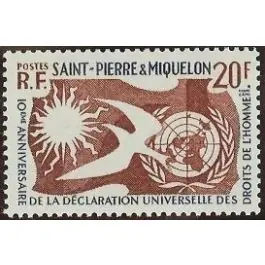 Prix Choc Timbre de collection Saint-Pierre et Miquelon - 0358