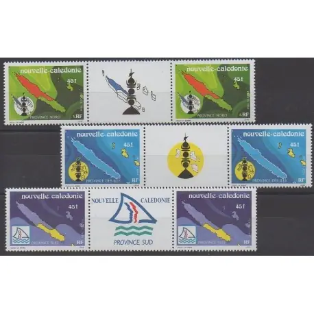 Nouvelle-Calédonie - 1991 - No 611/613 (paire) Affaire À Saisir