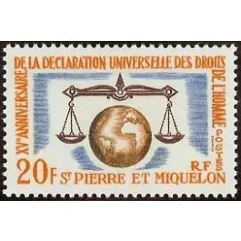 Timbre de collection Saint-Pierre et Miquelon - 0370 Prix Choc