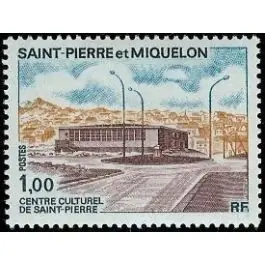 Timbre de collection Saint-Pierre et Miquelon - 0432 Authentique