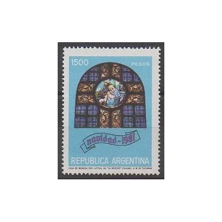 Quantité Limitée Argentine - 1981 - No 1272 - Noël