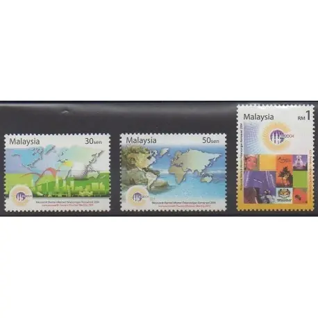 Malaisie - 2004 - No 1025/1027 - Tourisme Affaire À Saisir