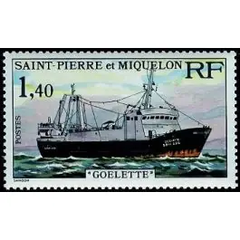 Prix Cassé Timbre de collection Saint-Pierre et Miquelon - 0454