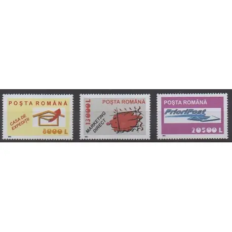 Prix Réduit Roumanie - 2002 - No 4775/4777 - Service postal