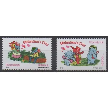 Achetez Aujourd’hui Roumanie - 2002 - No 4736/4737