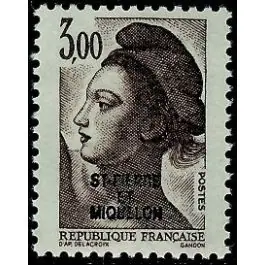 Timbre de collection Saint-Pierre et Miquelon - 0465 Quantité Limitée