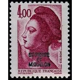 Timbre de collection Saint-Pierre et Miquelon - 0467 Livraison Mondiale