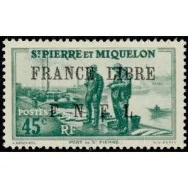 Produit De Marque Timbre de collection Saint-Pierre et Miquelon - 0256