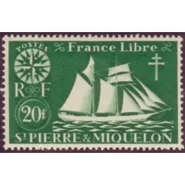 Timbre de collection Saint-Pierre et Miquelon - 0309 Satisfait Ou Remboursé