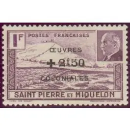 Timbre de collection Saint-Pierre et Miquelon - 0313 Prix Bas