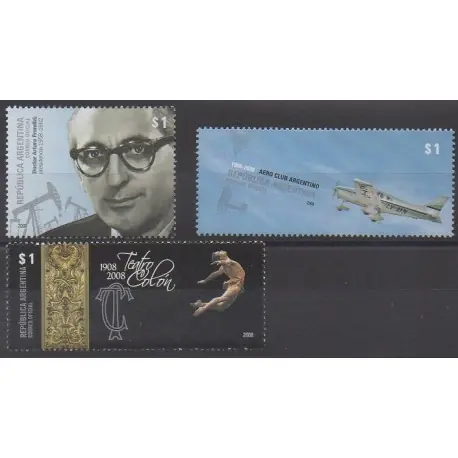 Argentine - 2008 - No 2725/2727 Haute Qualité