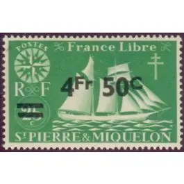 Timbre de collection Saint-Pierre et Miquelon - 0321 Nouvel Arrivage